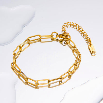 Pulsera Clip de Oro