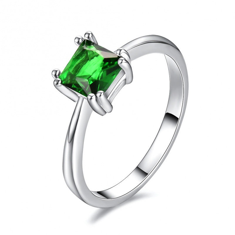 Anillo Cariselle Dravine | Oro Blanco