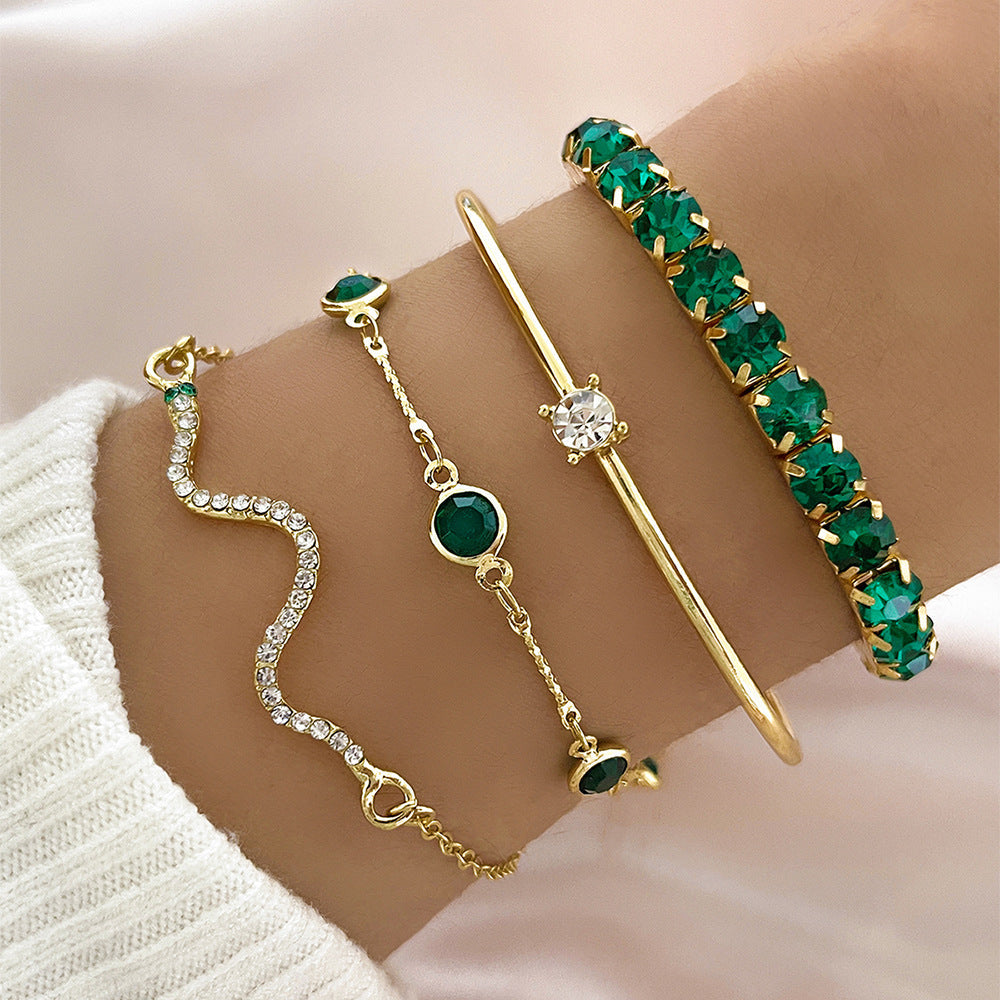 Conjunto de Pulseras Sorina Feldwyn | Oro