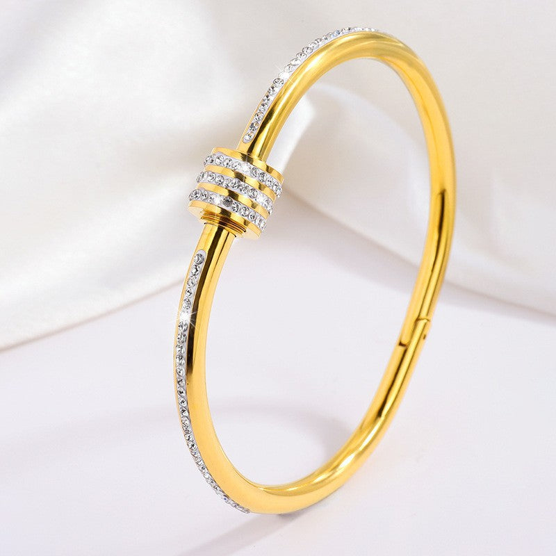 Pulsera Tessandra Virelli Verde | Dorado