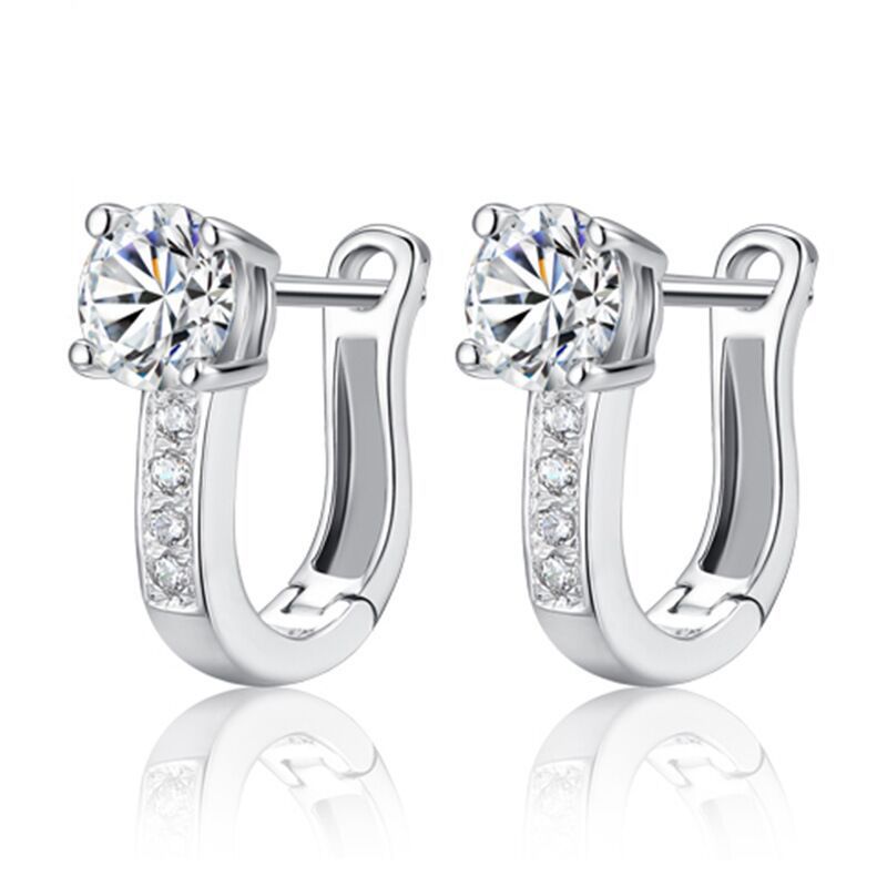 Pendientes Noelle | Oro blanco