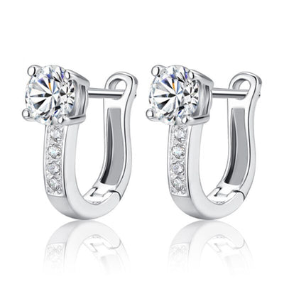 Pendientes Noelle | Oro blanco