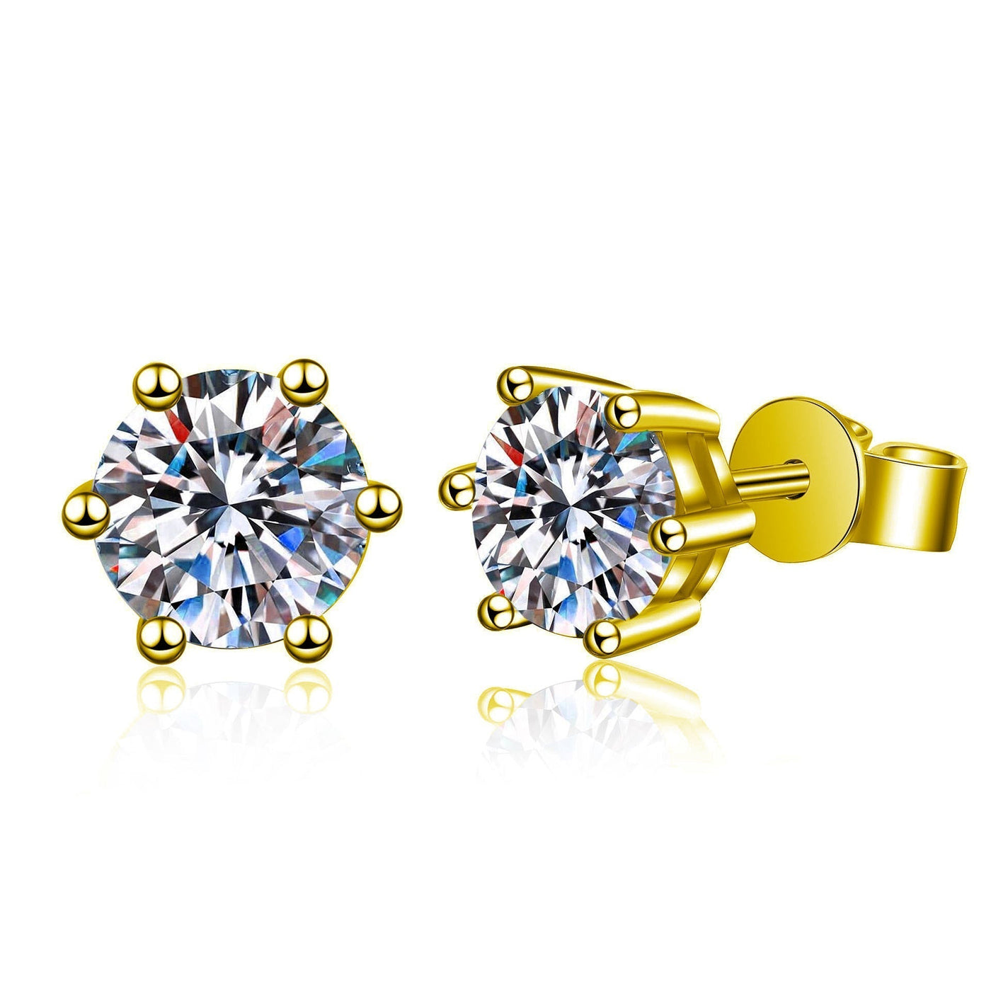 Pendientes Luxe Celeste | Oro