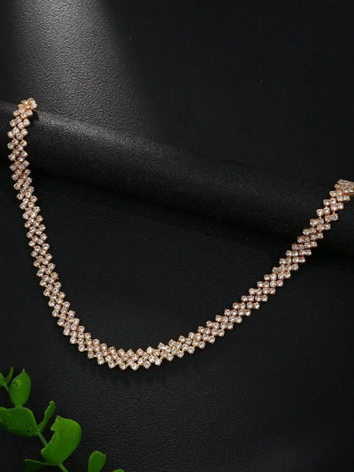 Collar Elegante con Rhinestones