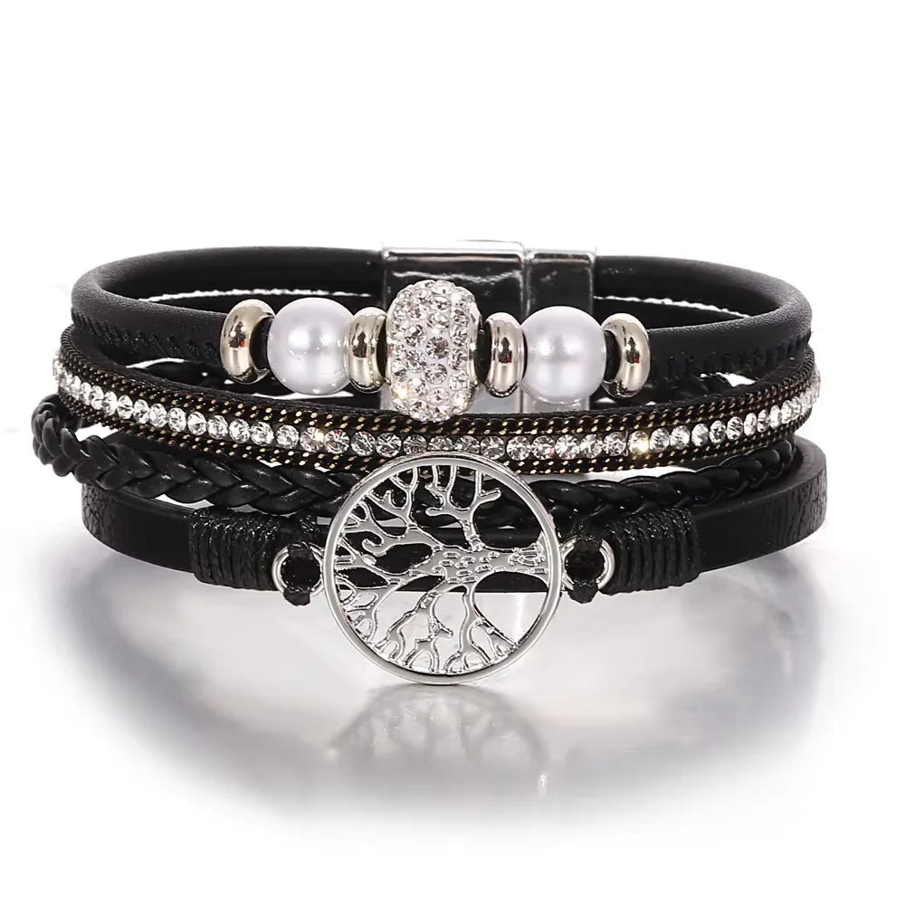 Pulsera de Strass Árbol de la Vida