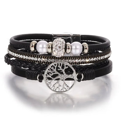 Pulsera de Strass Árbol de la Vida