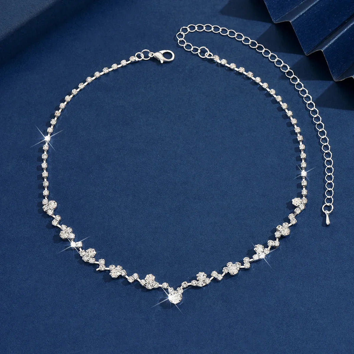 Collar de Novia Elegante con Diamantes