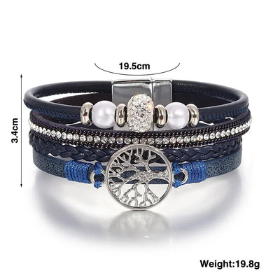 Pulsera de Strass Árbol de la Vida