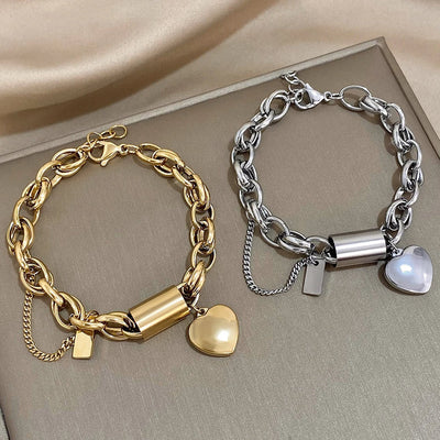 Pulsera Chunky Reconfortante | Oro