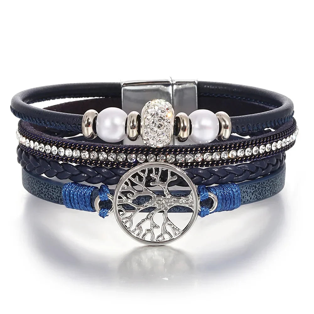 Pulsera de Strass Árbol de la Vida
