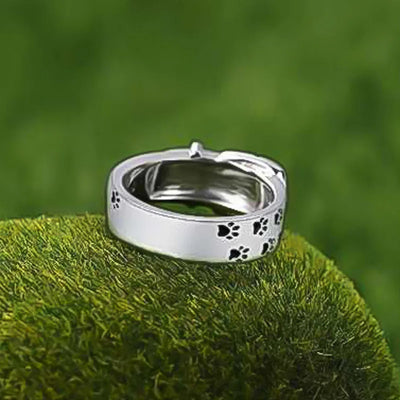 Anillo de Collar Inspirado en Perros, Bonito y Estiloso