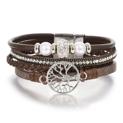 Pulsera de Strass Árbol de la Vida