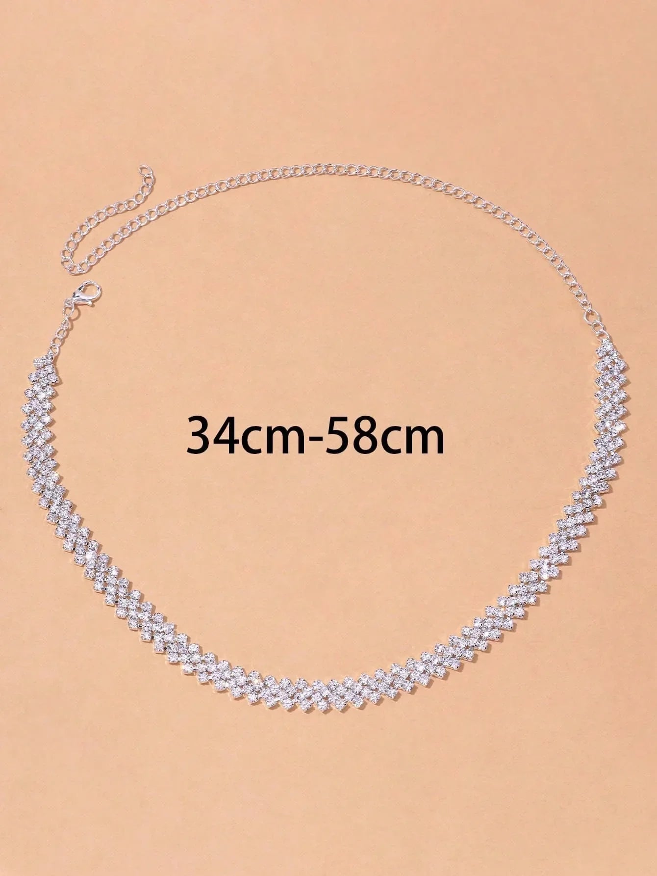 Collar Elegante con Rhinestones
