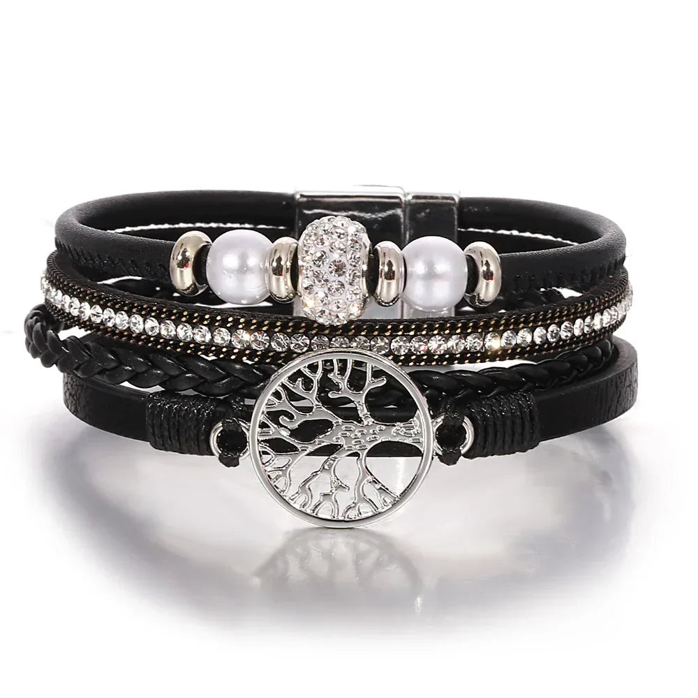 Pulsera de Strass Árbol de la Vida