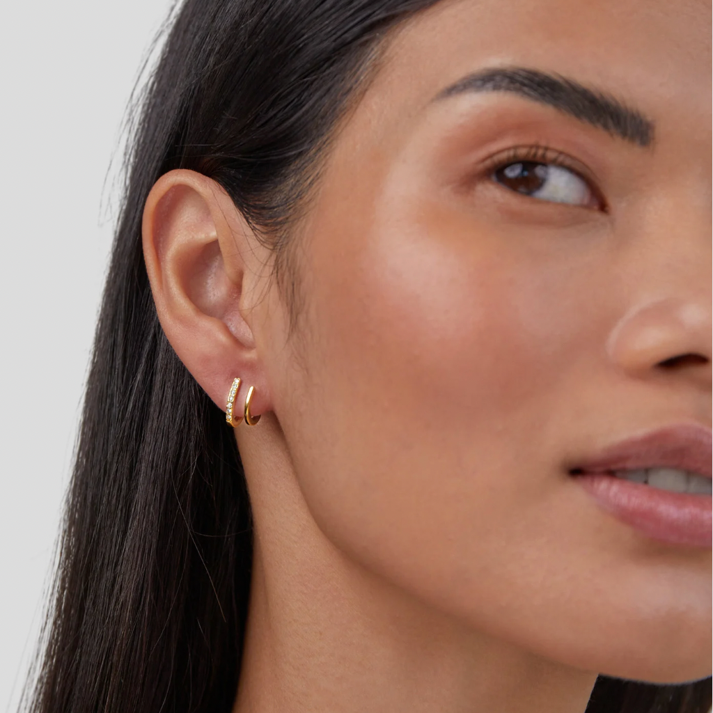 Pendientes de Cristal con Garra