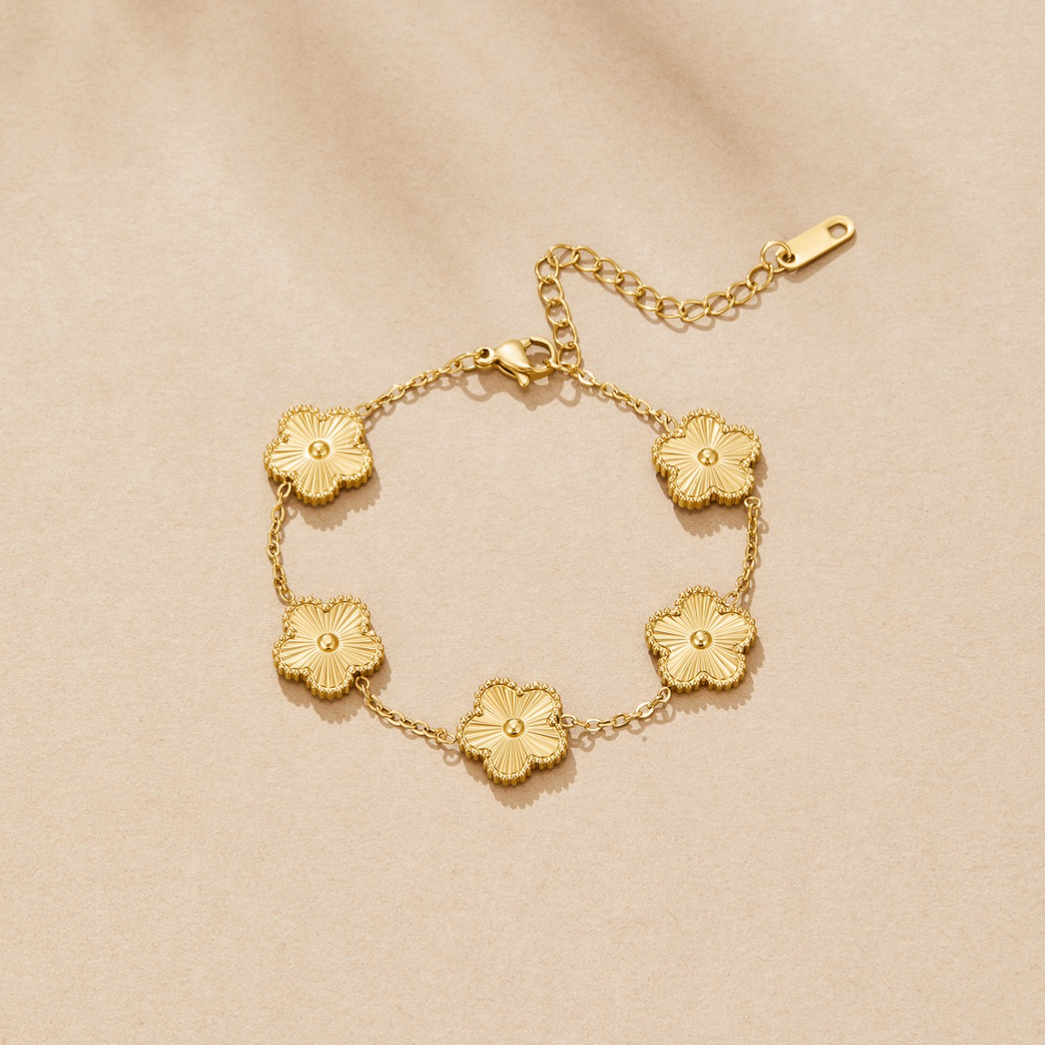 Pulsera de Suerte Dorada