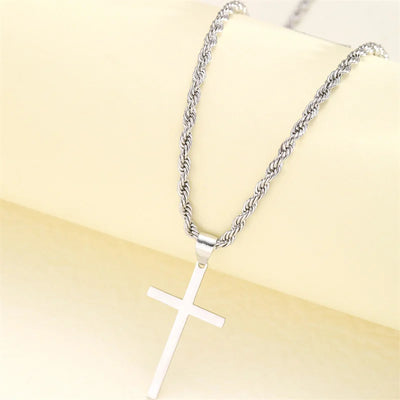 Collar Cruz de Oro Unisex