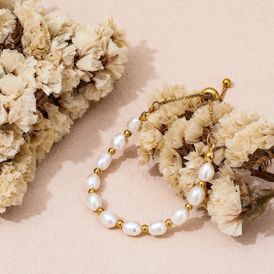 Pulsera de Perlas Elegante y Romántica