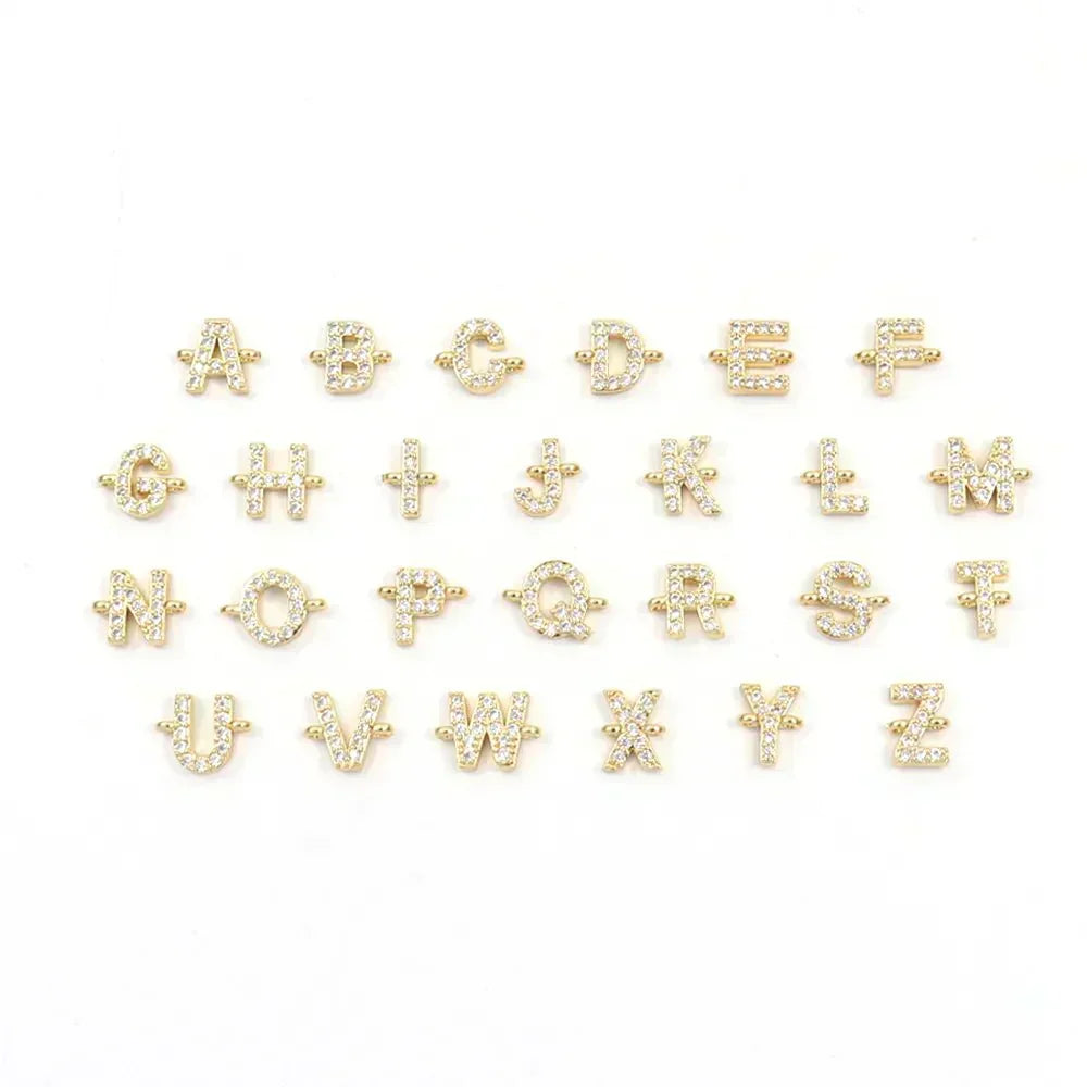Pulsera Inicial de Diamante de Unidad Personalizada