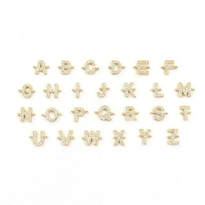 Pulsera Inicial de Diamante de Unidad Personalizada