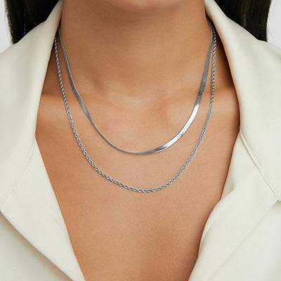 Collar Capa de Plata Alexandra