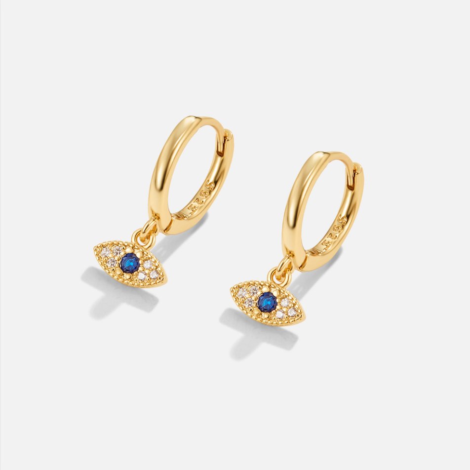 Pendientes de gota de ojo Sie