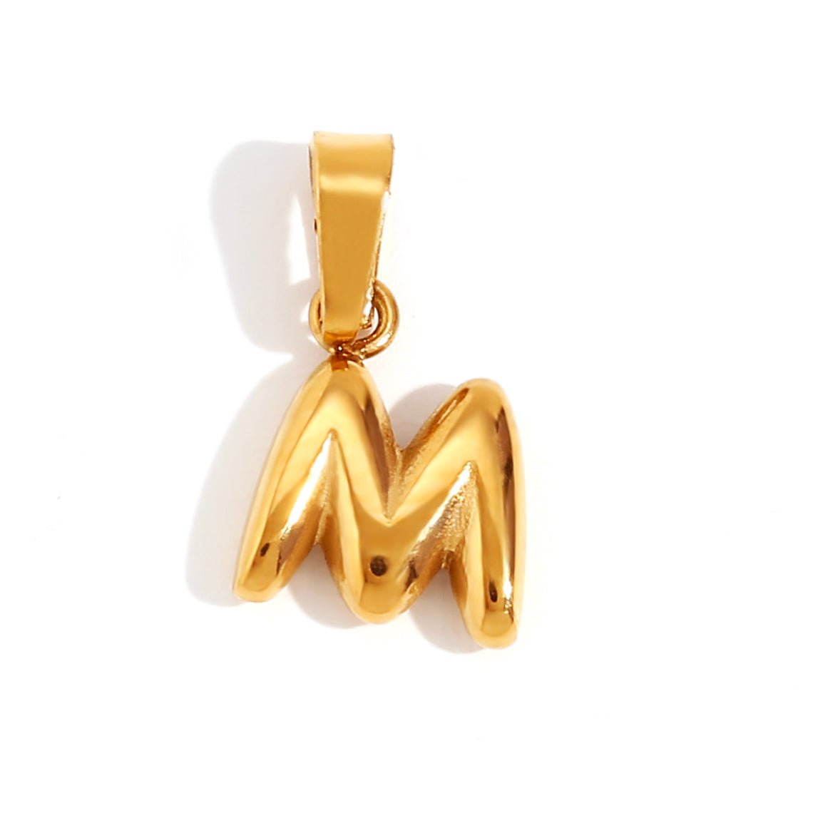 Collar de Letra Burbuja Chic
