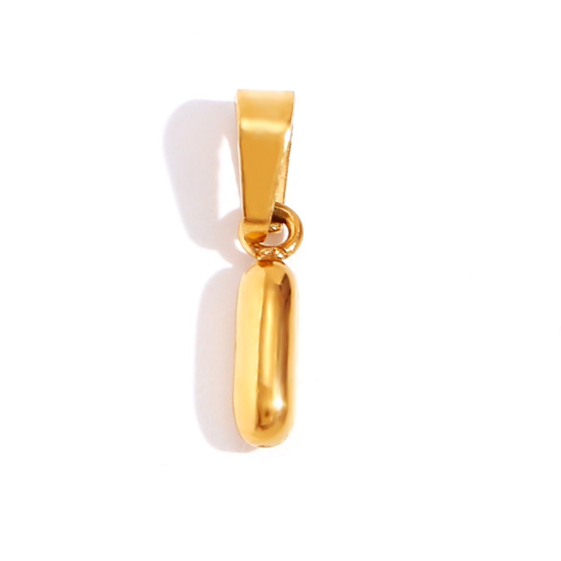 Collar de Letra Burbuja Chic