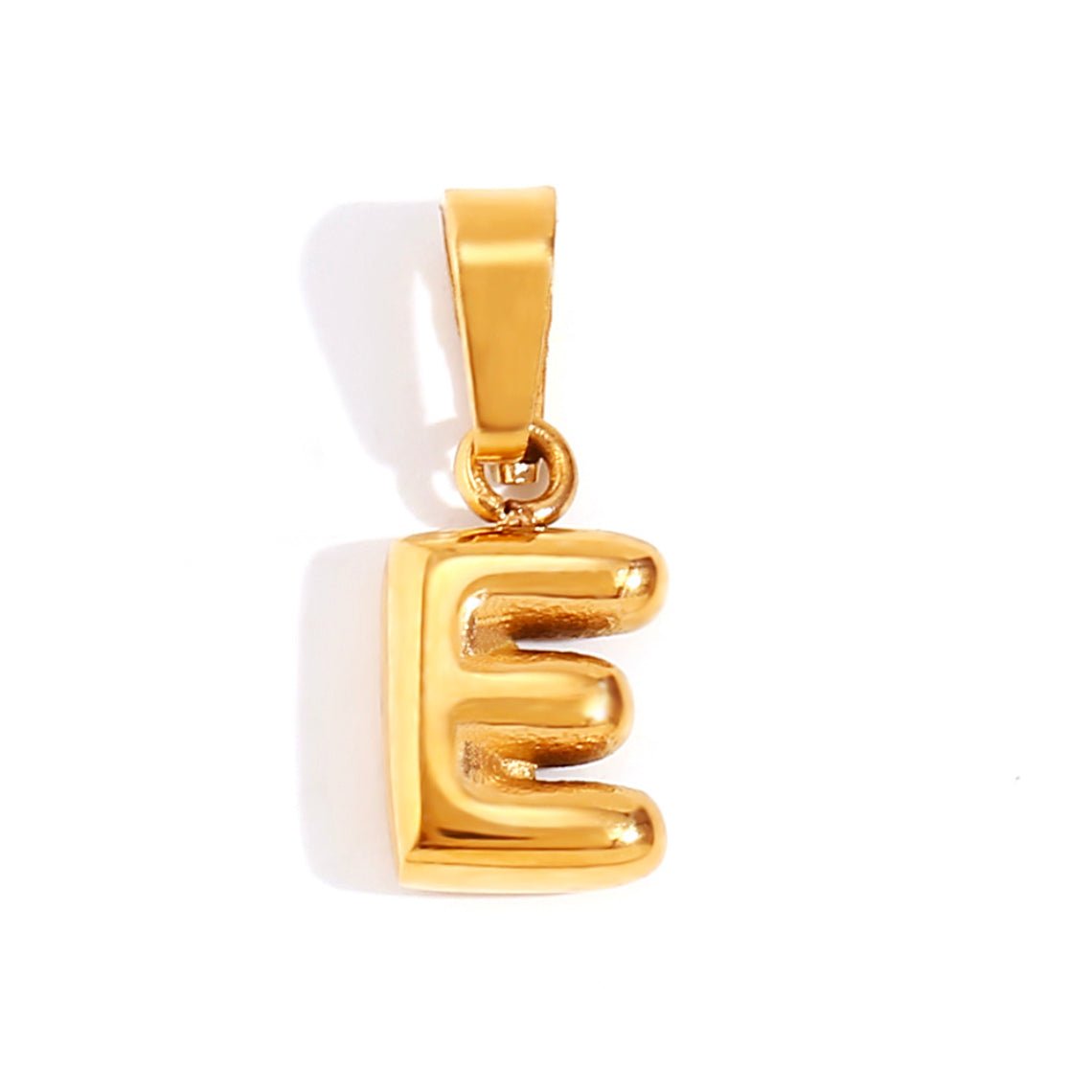 Collar de Letra Burbuja Chic