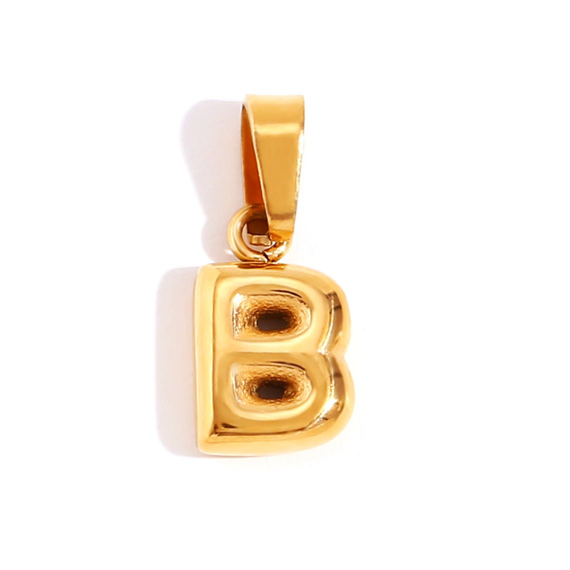 Collar de Letra Burbuja Chic