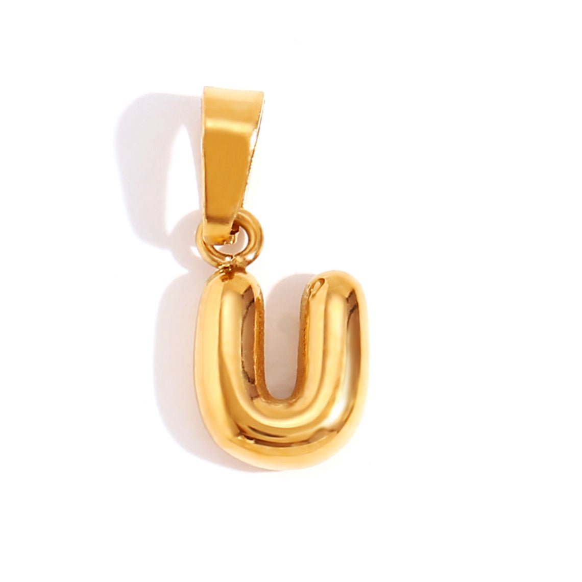 Collar de Letra Burbuja Chic