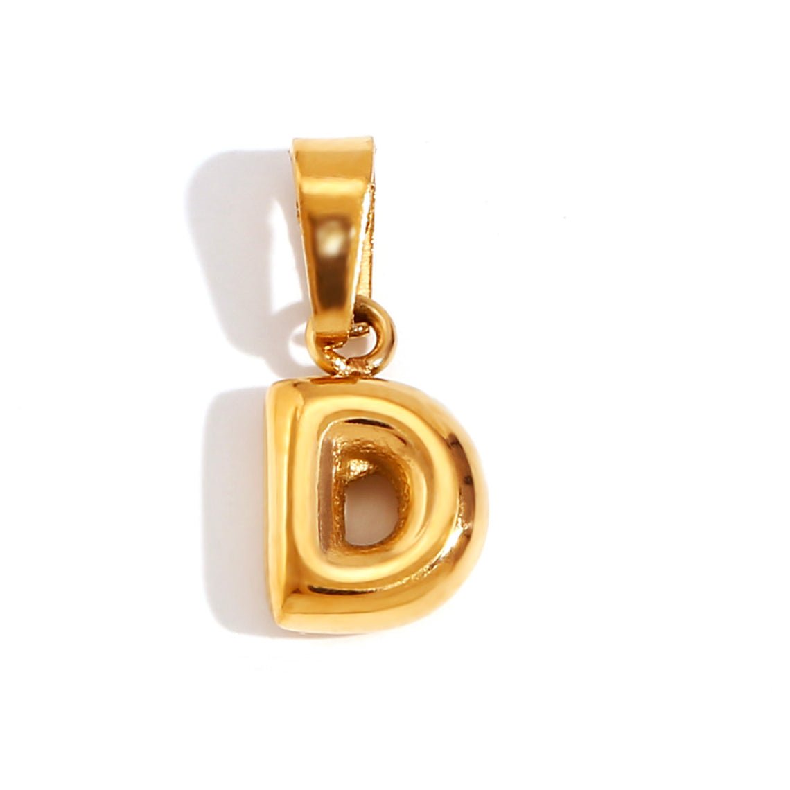 Collar de Letra Burbuja Chic