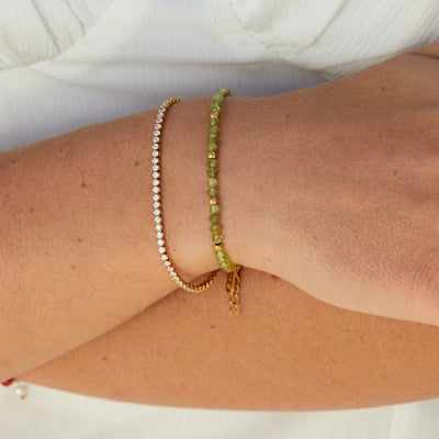 Pulsera de Tenis Cordelia Gold