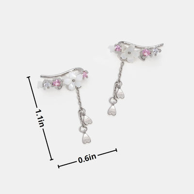 Pendientes de flores de cerezo