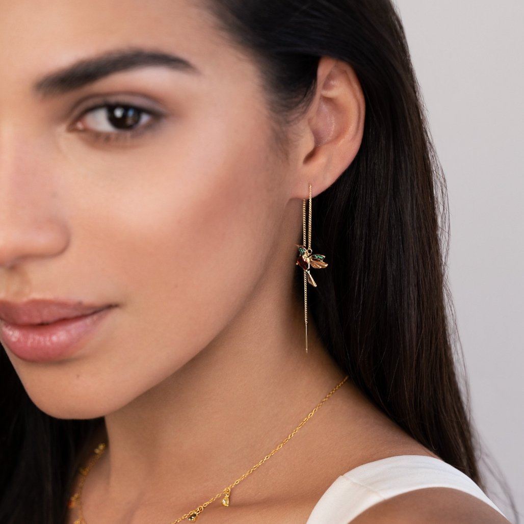 Pendientes de Colibrí Chic