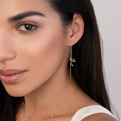 Pendientes de Colibrí Chic