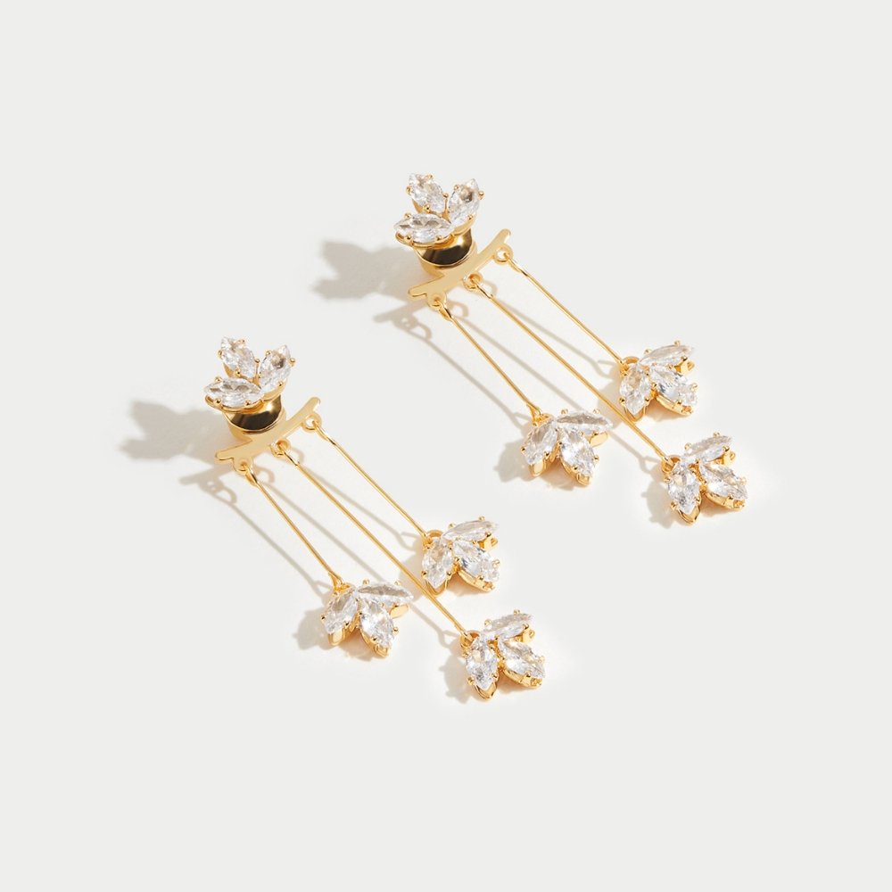 Pendientes Elegantes de Cascada