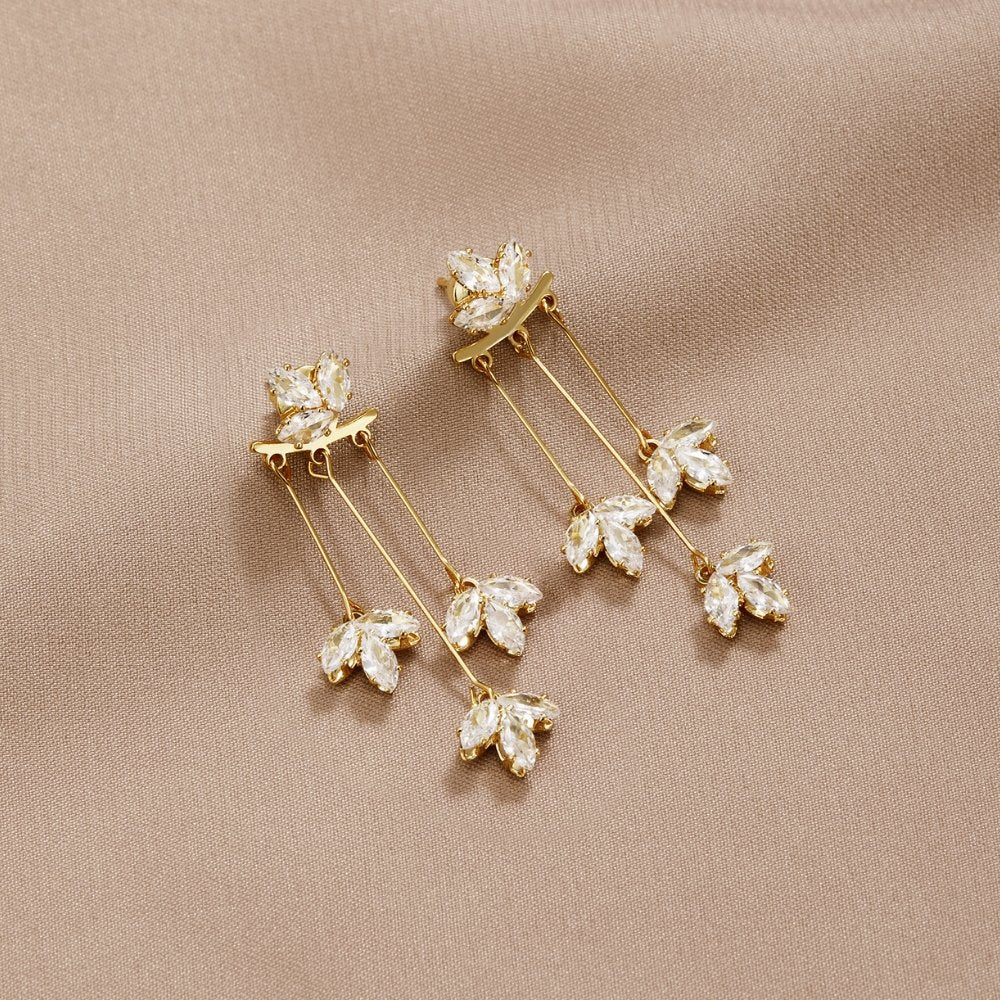 Pendientes Elegantes de Cascada
