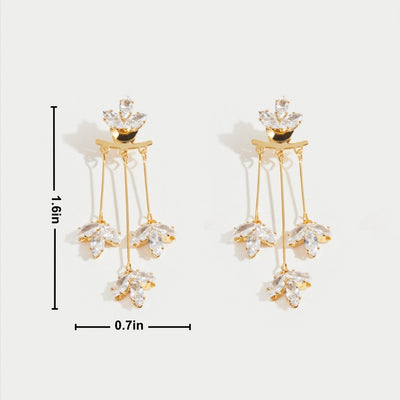 Pendientes Elegantes de Cascada