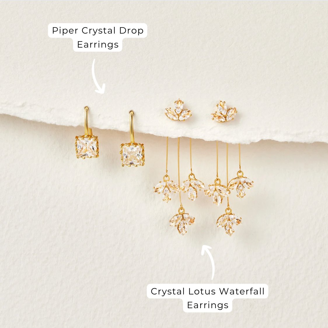 Pendientes Elegantes de Cascada