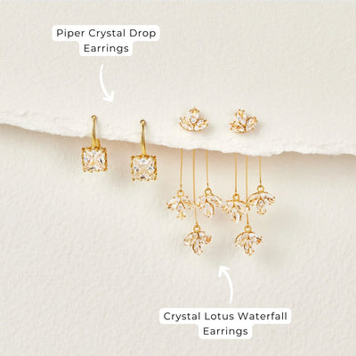 Pendientes Elegantes de Cascada