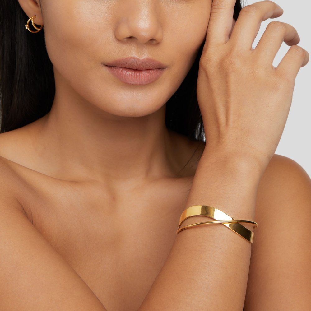 Brazalete de Oro Único Eve
