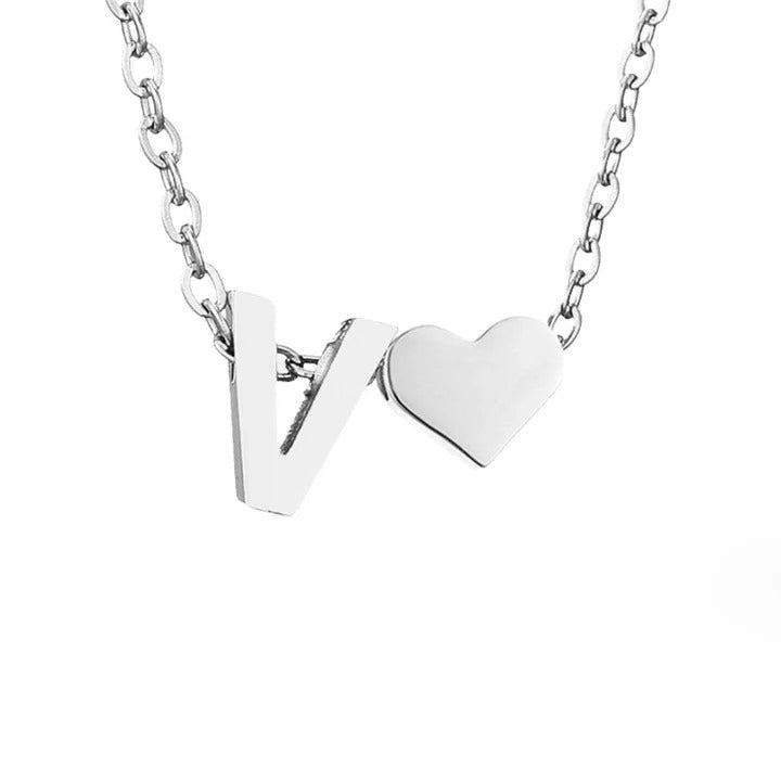 Collar de Plata "Amor Eterno" y Carta