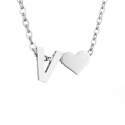 Collar de Plata "Amor Eterno" y Carta