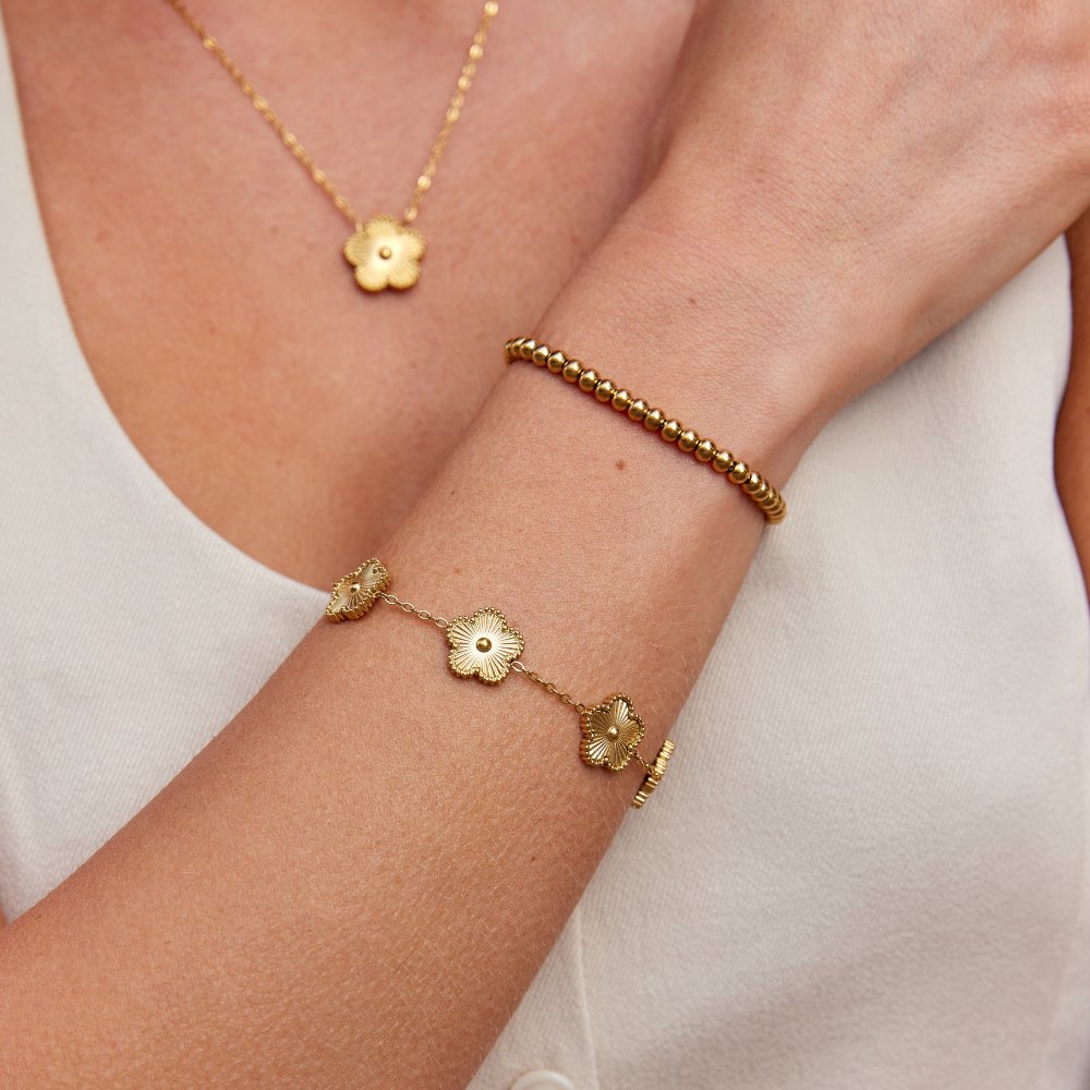 Pulsera de Suerte Dorada