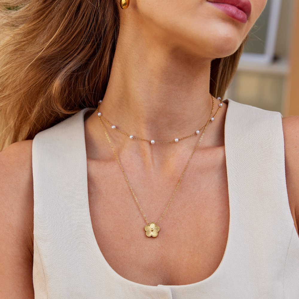 Collar de Suerte Dorada