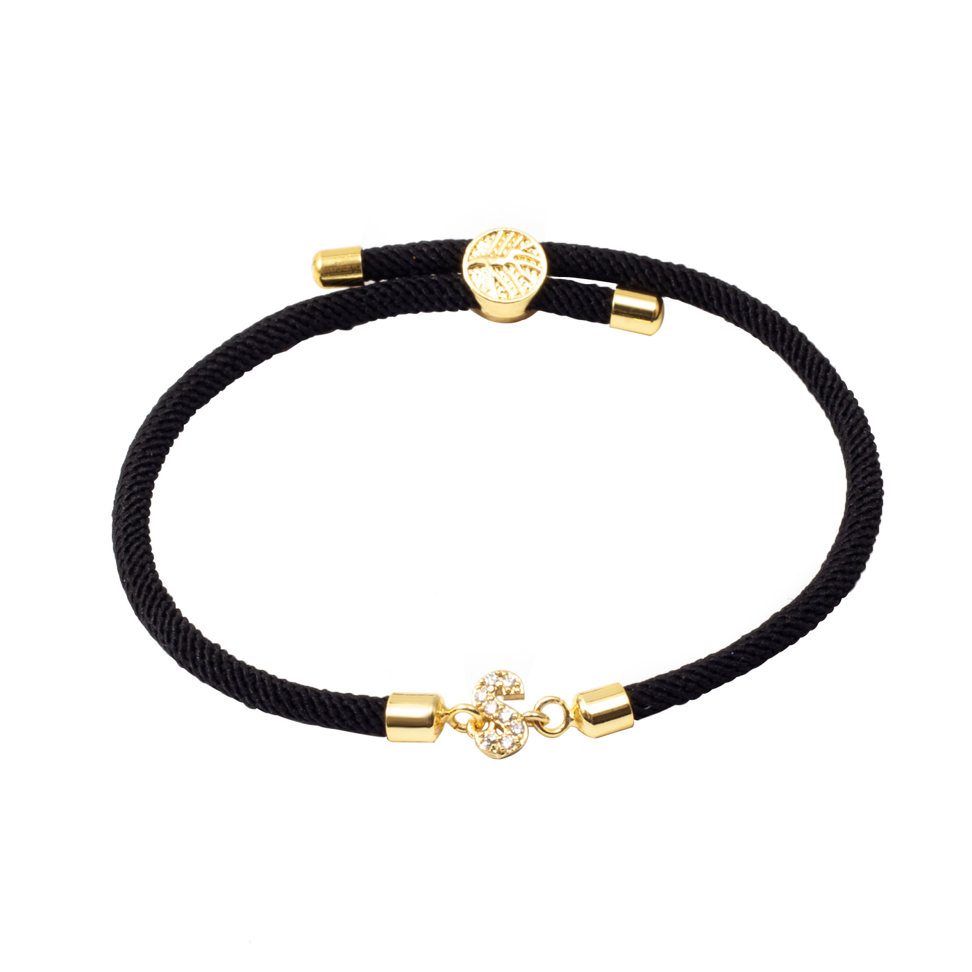 Pulsera Inicial de Diamante de Unidad Personalizada