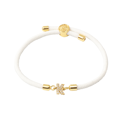 Pulsera Inicial de Diamante de Unidad Personalizada