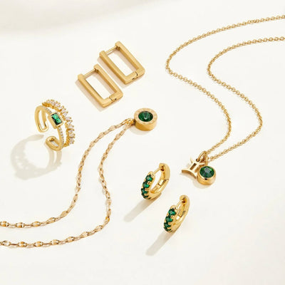 Eugenia - Anillo de cristal estratificado