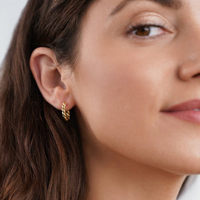 Pendientes Luna Twist
